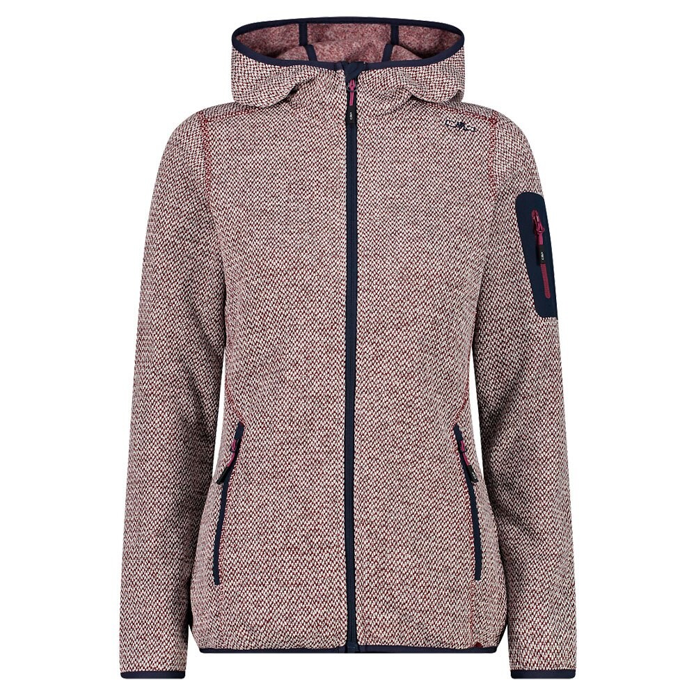 

Куртка CMP 3H19826 Hooded Fleece, красный