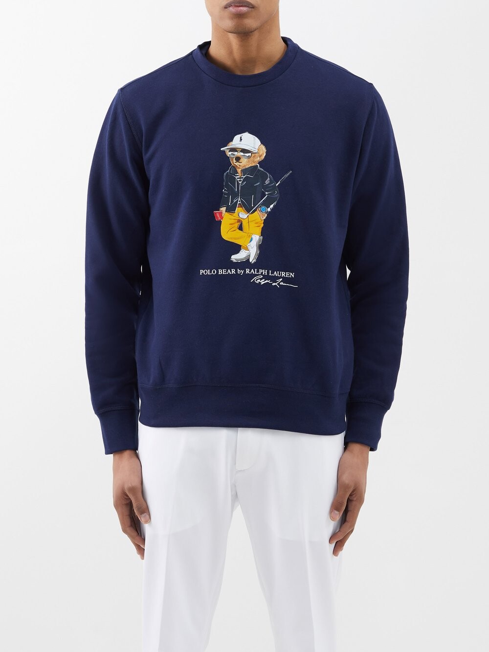 

Толстовка polo bear с принтом polo bear Polo Ralph Lauren, синий