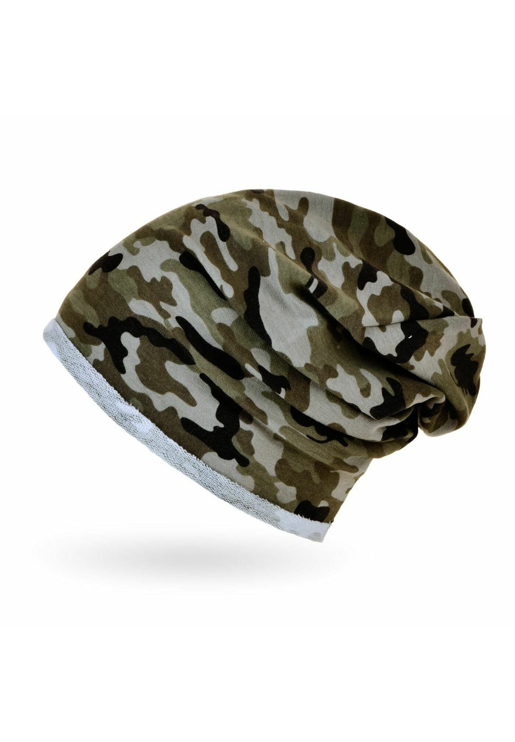Шапка CAMOFLAGE CAMO-MUSTER SLOUCH OVERSIZED OUTDO Neverless, цвет army hell