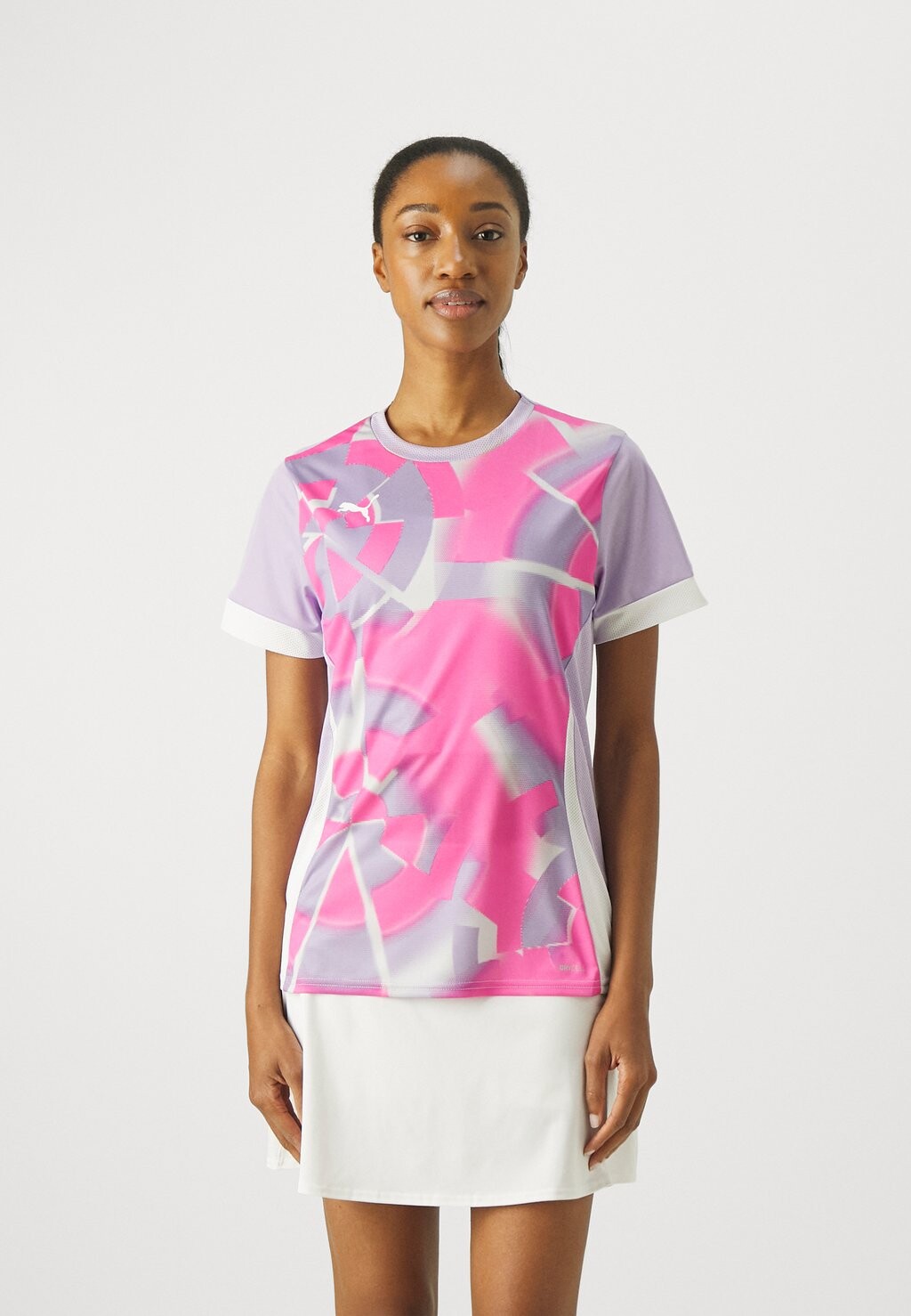 

Футболка с принтом INDIVIDUALGOAL GRAPHIC Puma, цвет vivid violet