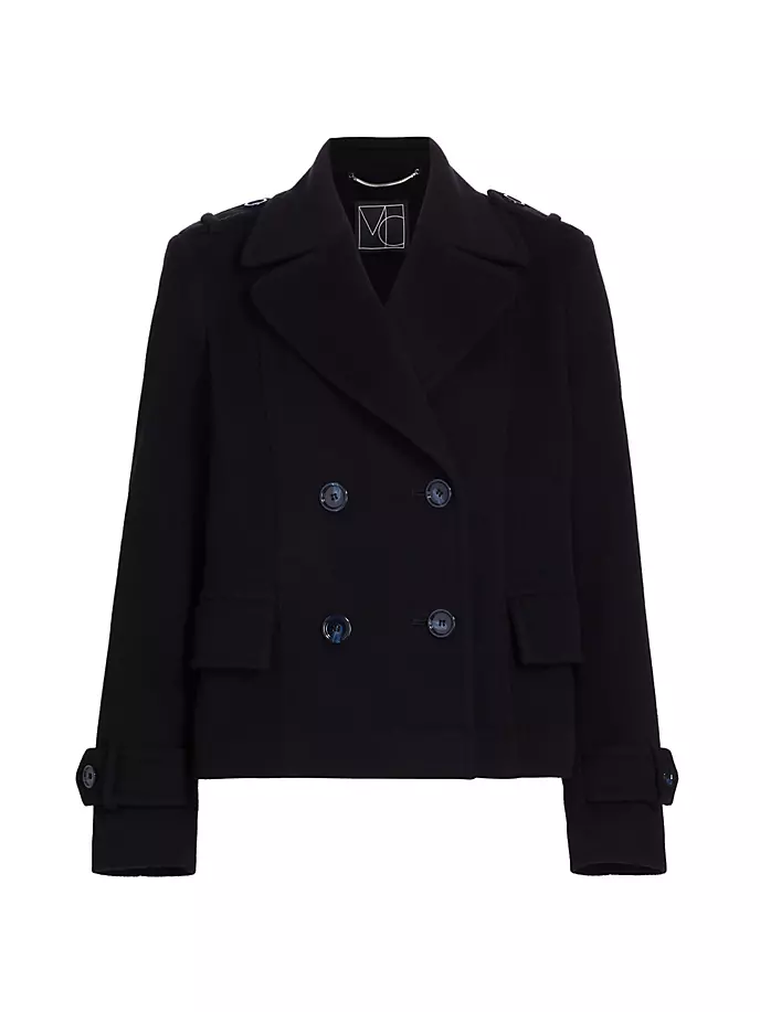 Укороченное шерстяное пальто Scottie Mercer Collective, черный куртка fox mercer 2022 черный