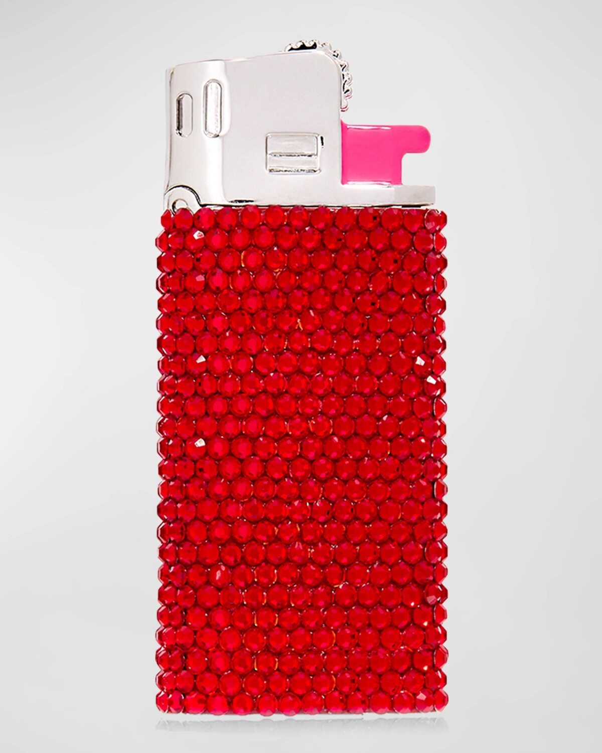 

Сумка женская Got a Light Flame Crystal Pillbox Judith Leiber Couture, красный
