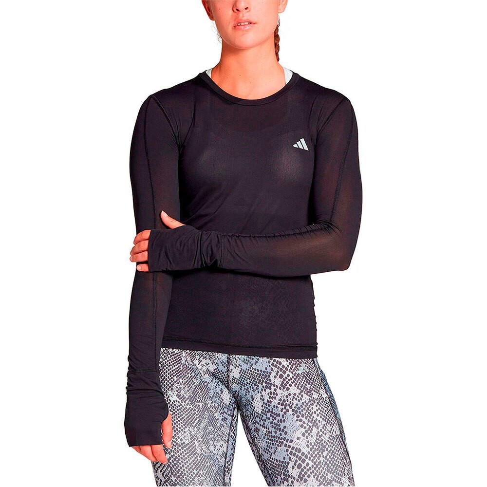 

Футболка с длинным рукавом adidas Fast, черный