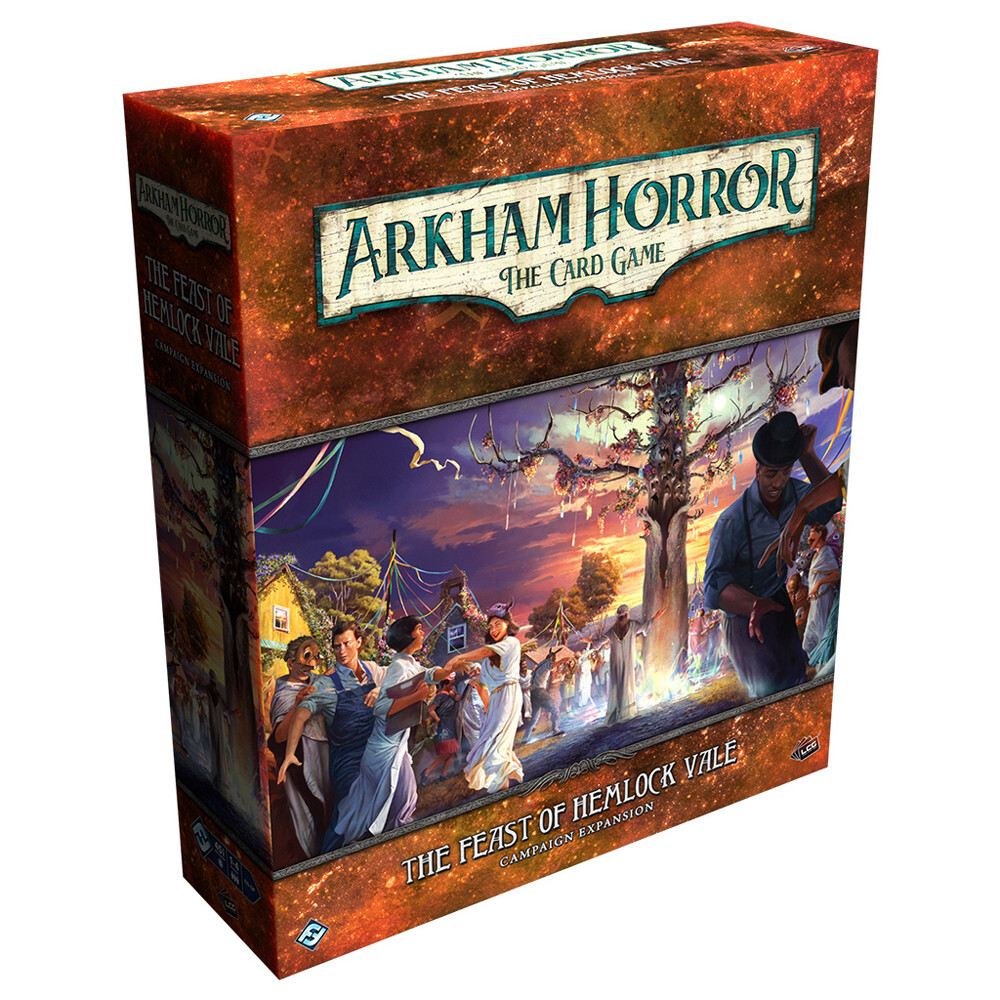 

Настольная игра Fantasy Flight Games Arkham Horror LCG: The Feast of Hemlock Vale Campaign Expansion