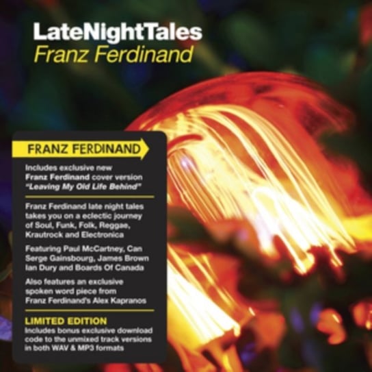 Виниловая пластинка Franz Ferdinand - Late Night Tales franz ferdinand виниловая пластинка franz ferdinand hits to the head