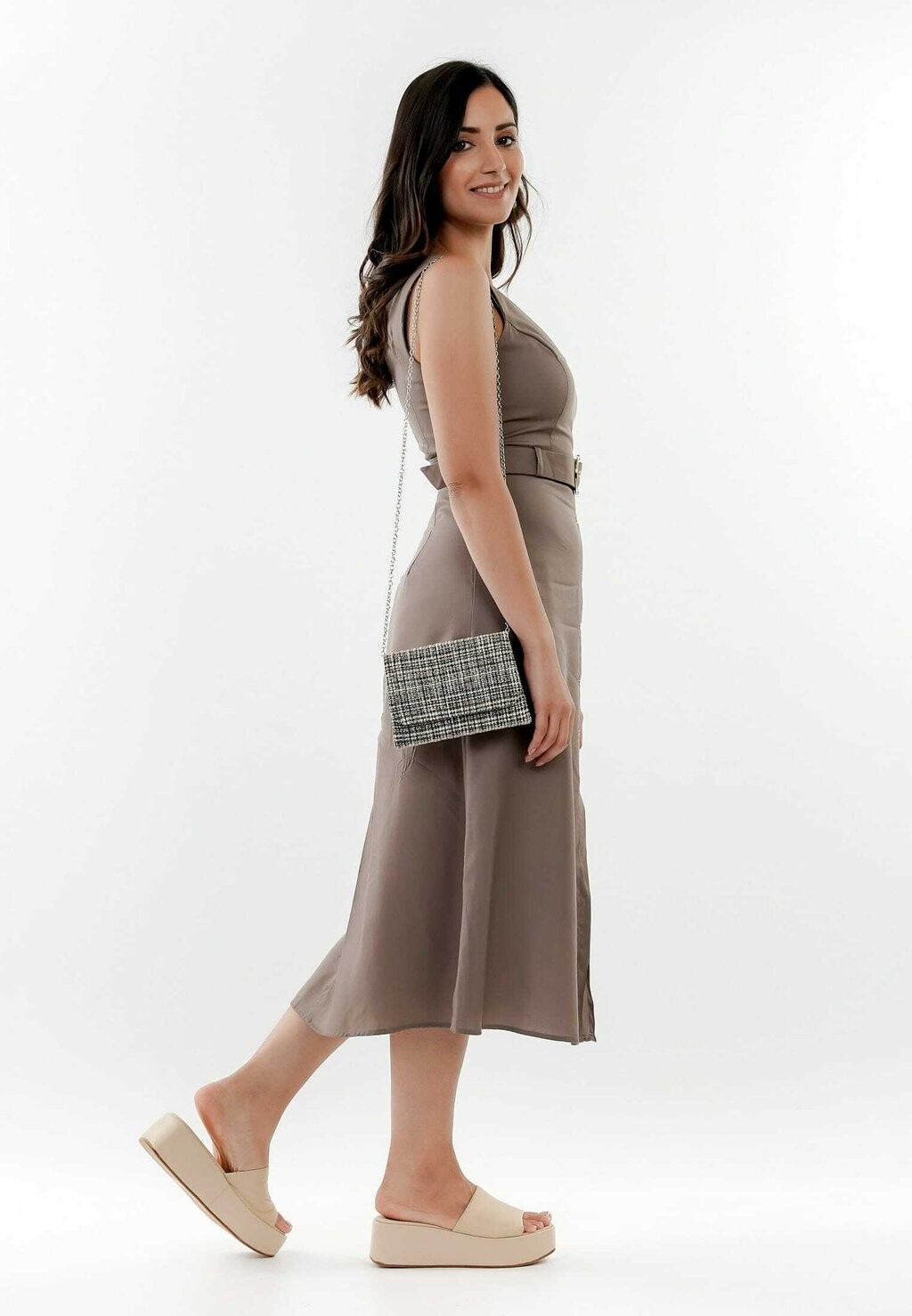 

Клатч Tamaris, цвет black beige