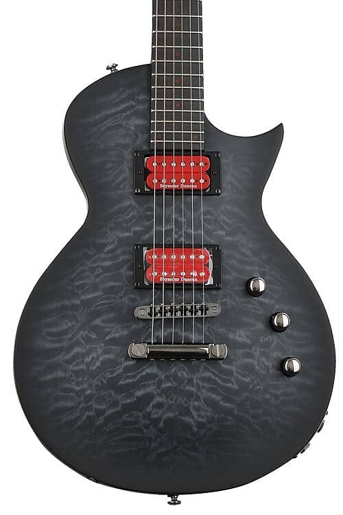 

Электрогитара ESP LTD Signature Ben Burley BB-600 Baritone Electric Guitar - See Thru Black Sunburst Satin