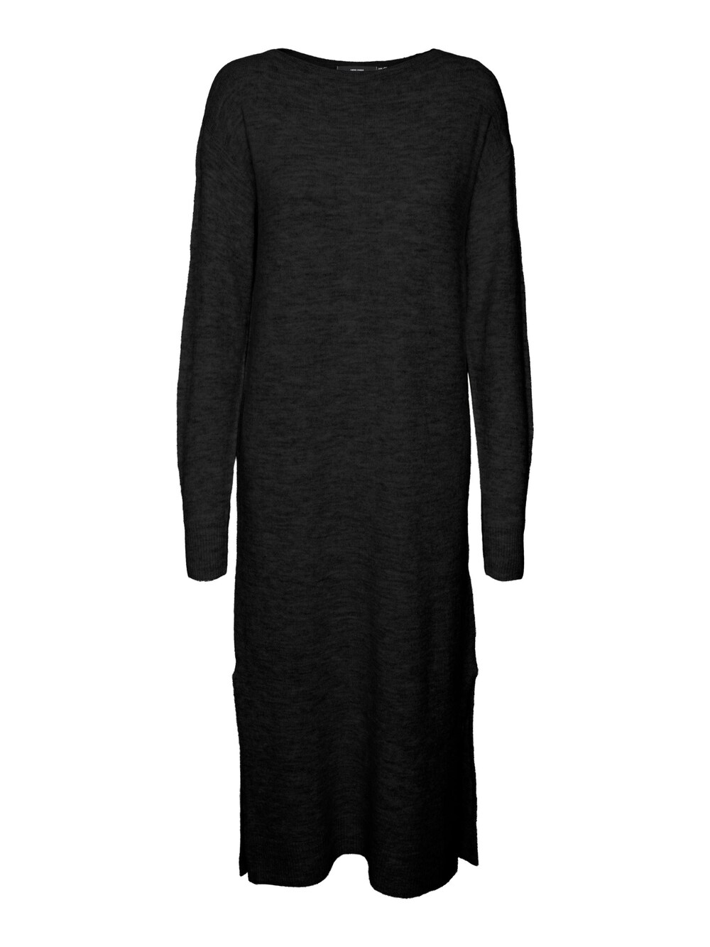 Вязанное платье Vero Moda LEFILE, черный вязанное платье vero moda phillis черный