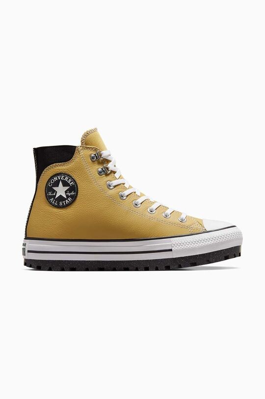 

Кожаные кроссовки Chuck Taylor All Star City Trek Converse, желтый