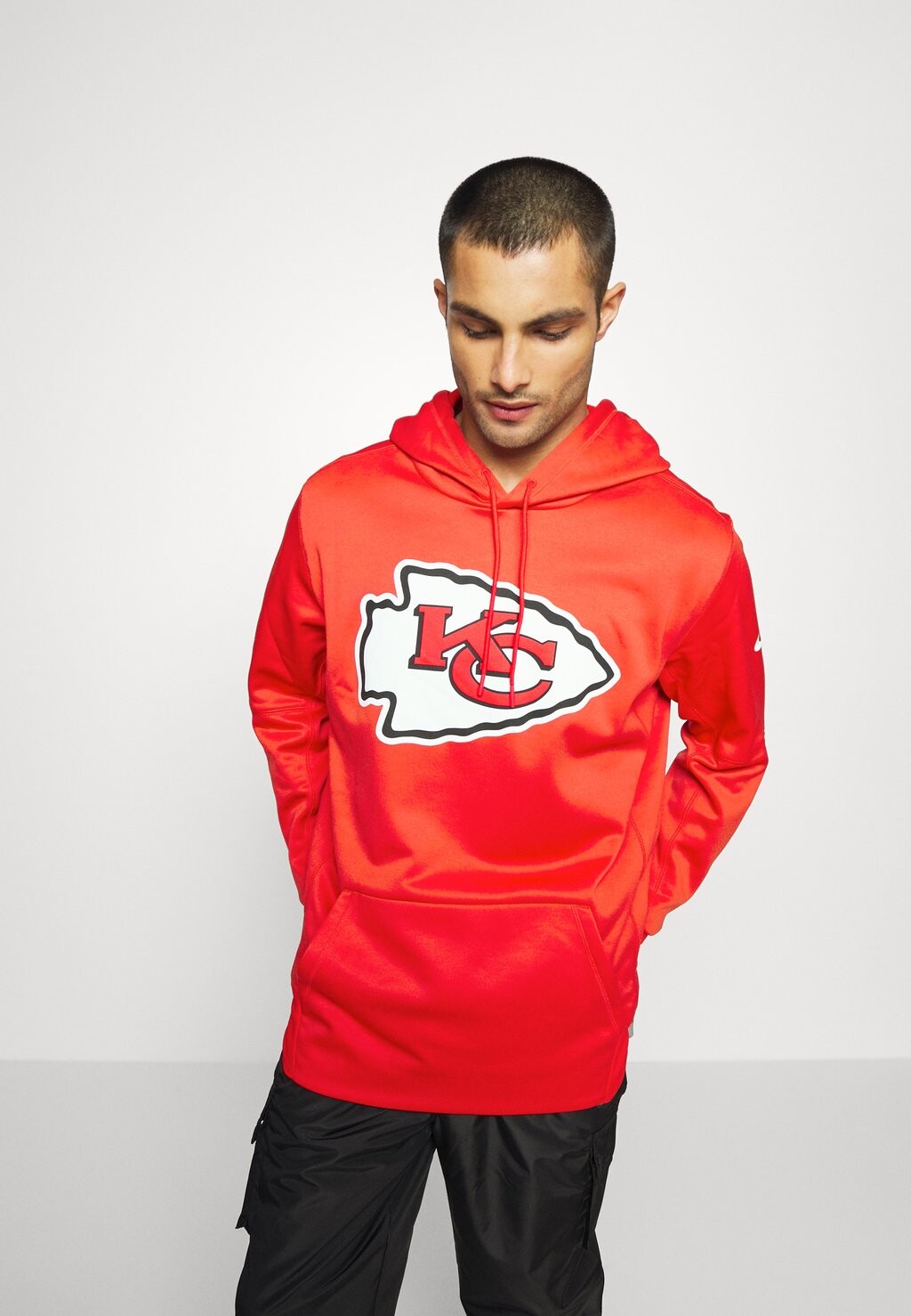 

Худи Nike Nfl Kansas City Chiefs Prime Logo Therma Pullover Hoodie, университетский красный