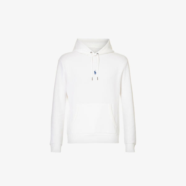 

Толстовка из хлопка и переработанного полиэстера с вышитым логотипом Polo Ralph Lauren, белый
