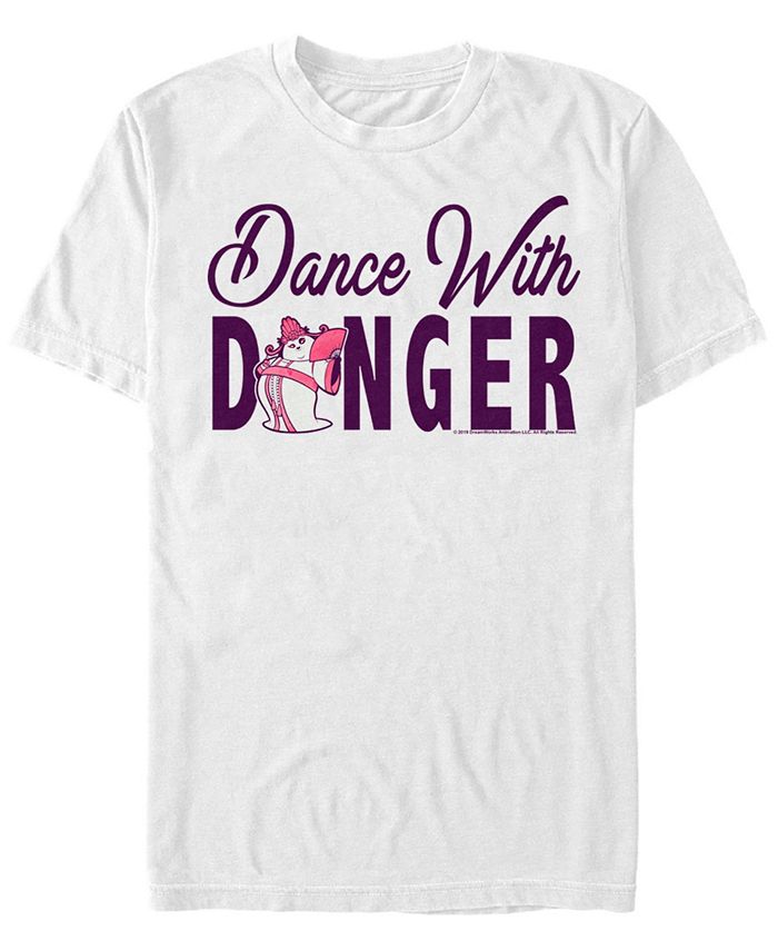 Мужская футболка Mei Mei Dance with Danger с короткими рукавами Kung Fu Panda Fifth Sun, белый