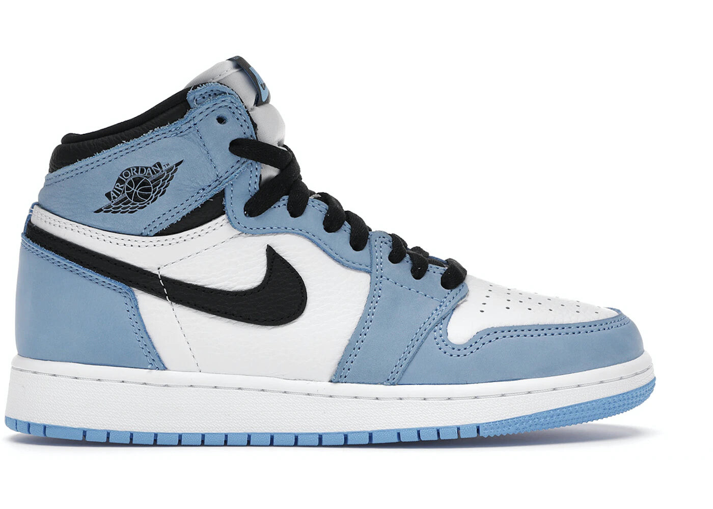 

Кроссовки Jordan 1 Retro High White University Blue Black