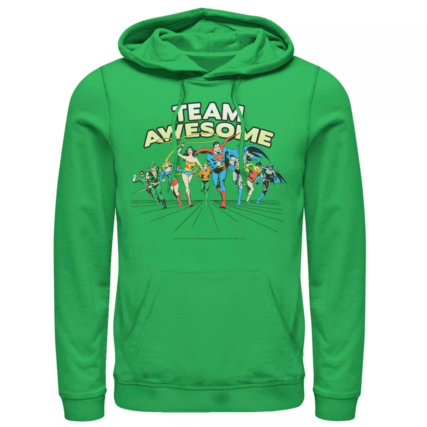 

Мужская толстовка с капюшоном Team Awesome Group Shot League League Justice Licensed Character