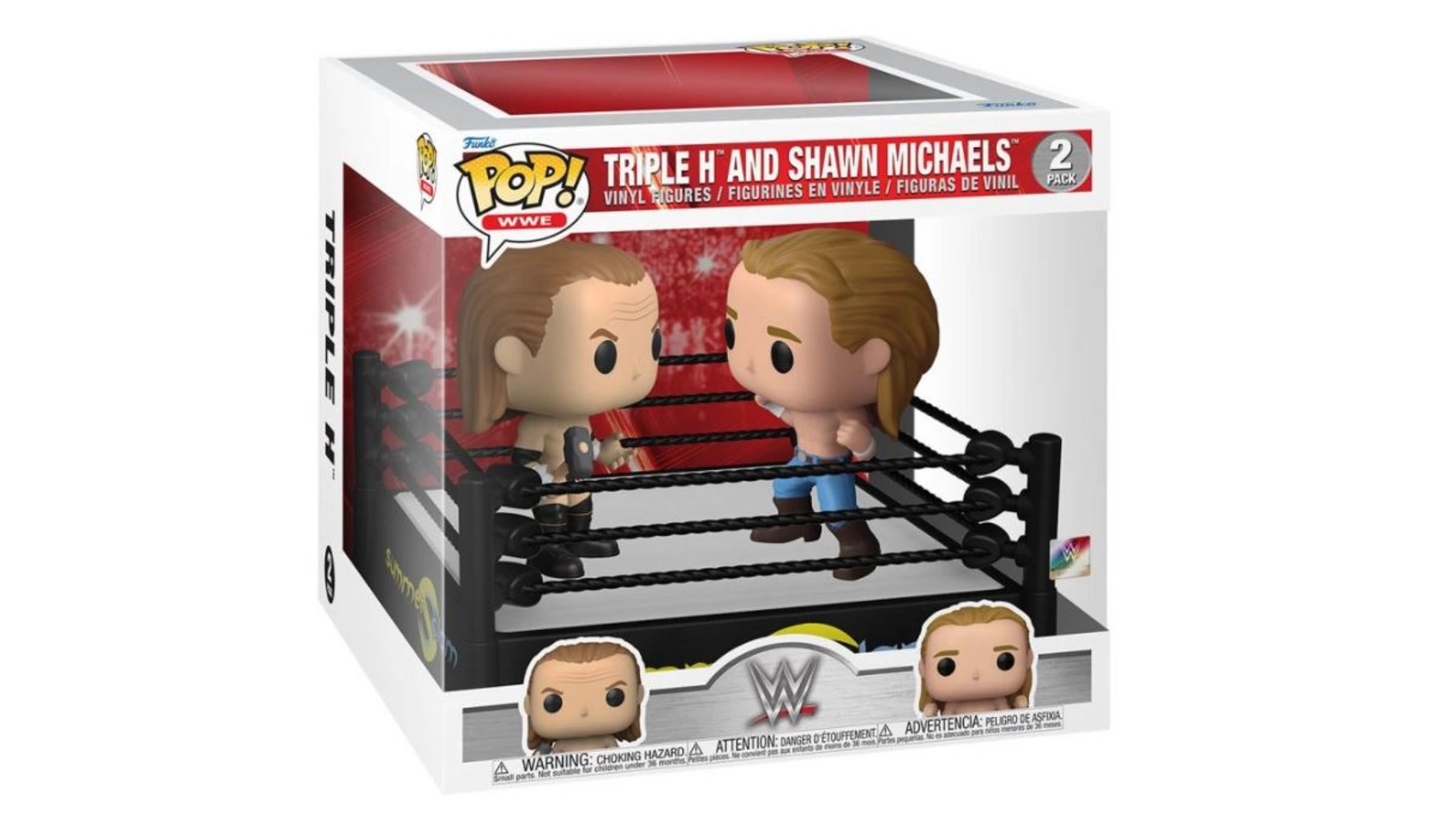 

Funko - Pop! WWE Момент SuperSlam Ring Triple H против Шона Майклза