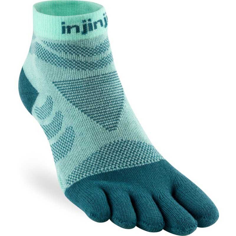 

Носки Injinji Ultra Run Mini-Crew, зеленый
