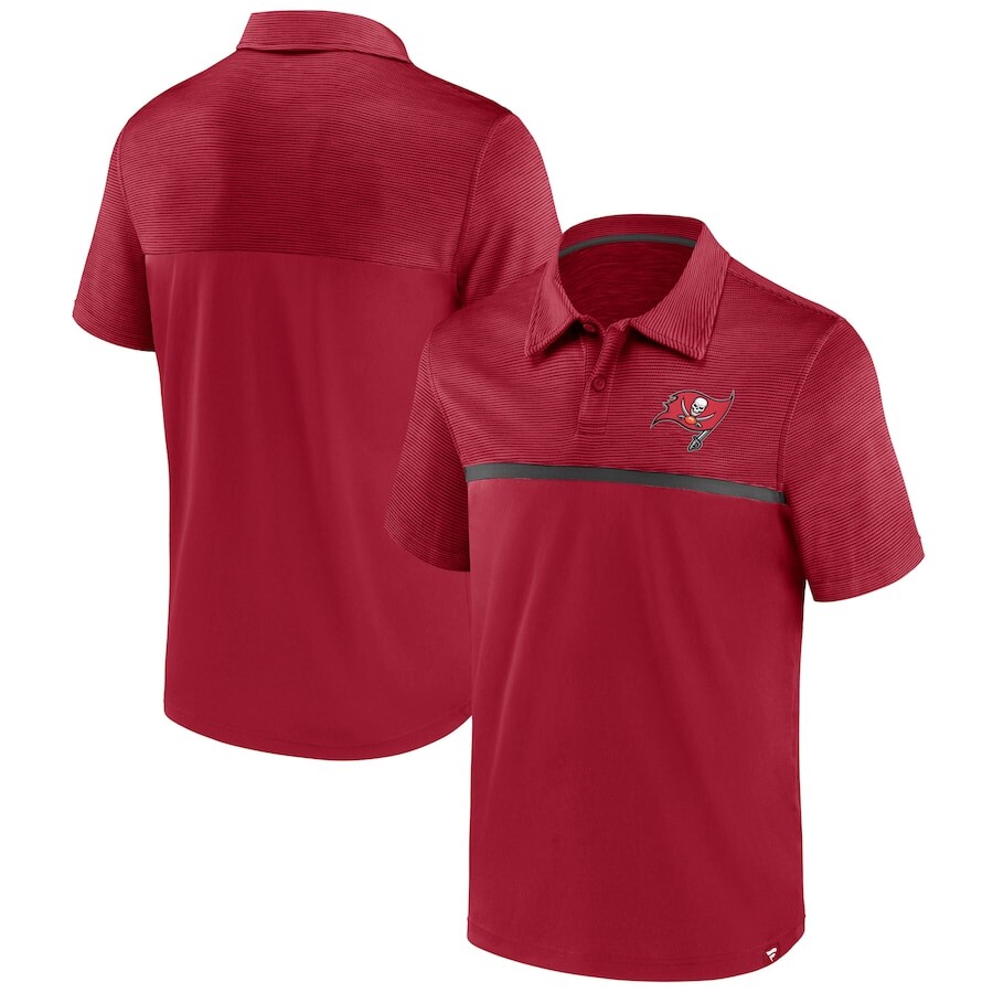 

Поло с коротким рукавом Fanatics Branded Tampa Bay Buccaneers, красный