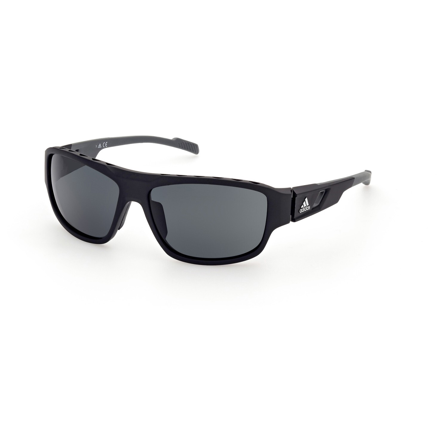 

Солнцезащитные очки Adidas SP0045 Polarized Cat 3, матовый черный