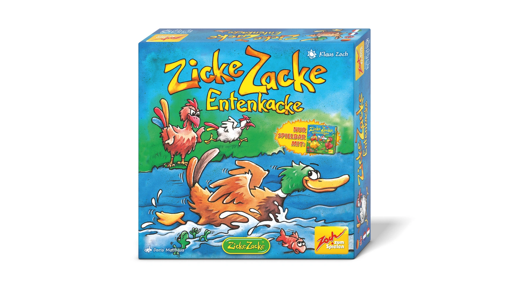 Zoch Verlag Утиные какашки Зике Заке маска какашки 11623