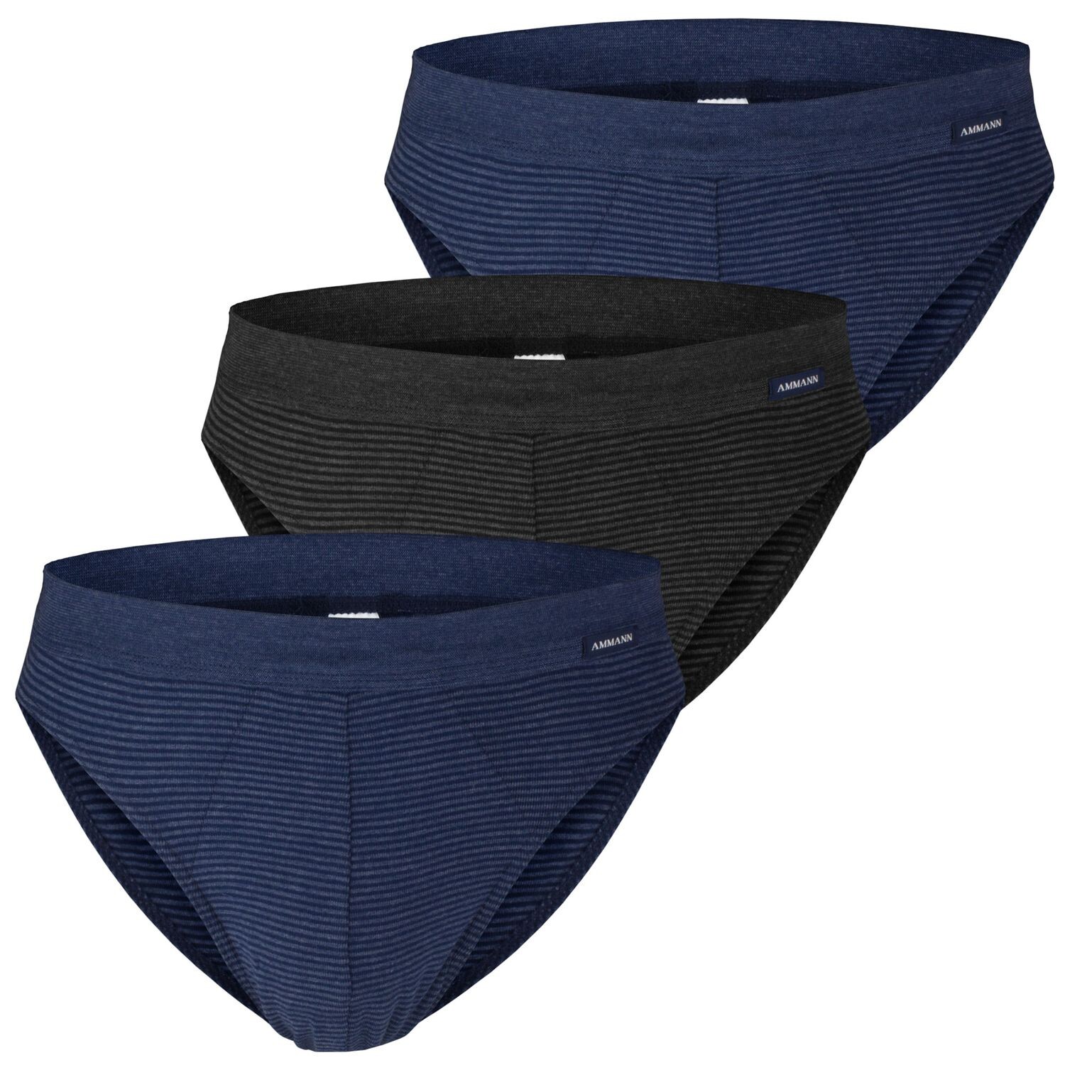 

Трусы Ammann s 3er Pack, цвет Anthrazit/Dunkelblau