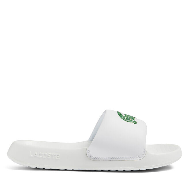 Шлепанцы Lacoste Serve 1.0 745CMA0002 Wht/Grn 082, белый кроссовки lacoste l004 747cuj0001 wht grn 082 белый