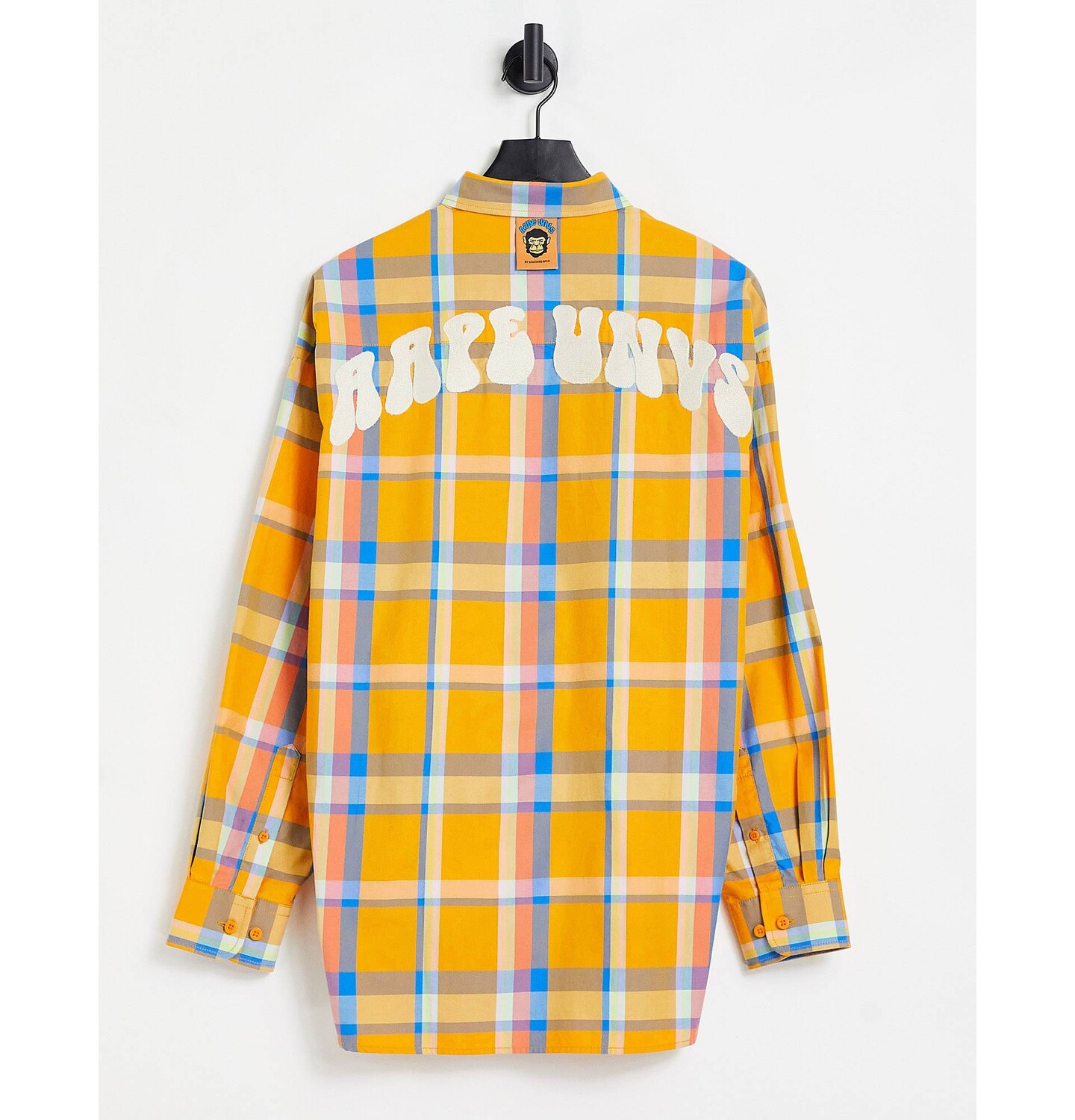 

Оранжевая рубашка-поло Aape By A Bathing Ape AAPE BY A BATHING APE