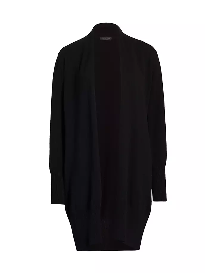 

Кашемировый длинный кардиган Saks Fifth Avenue, черный