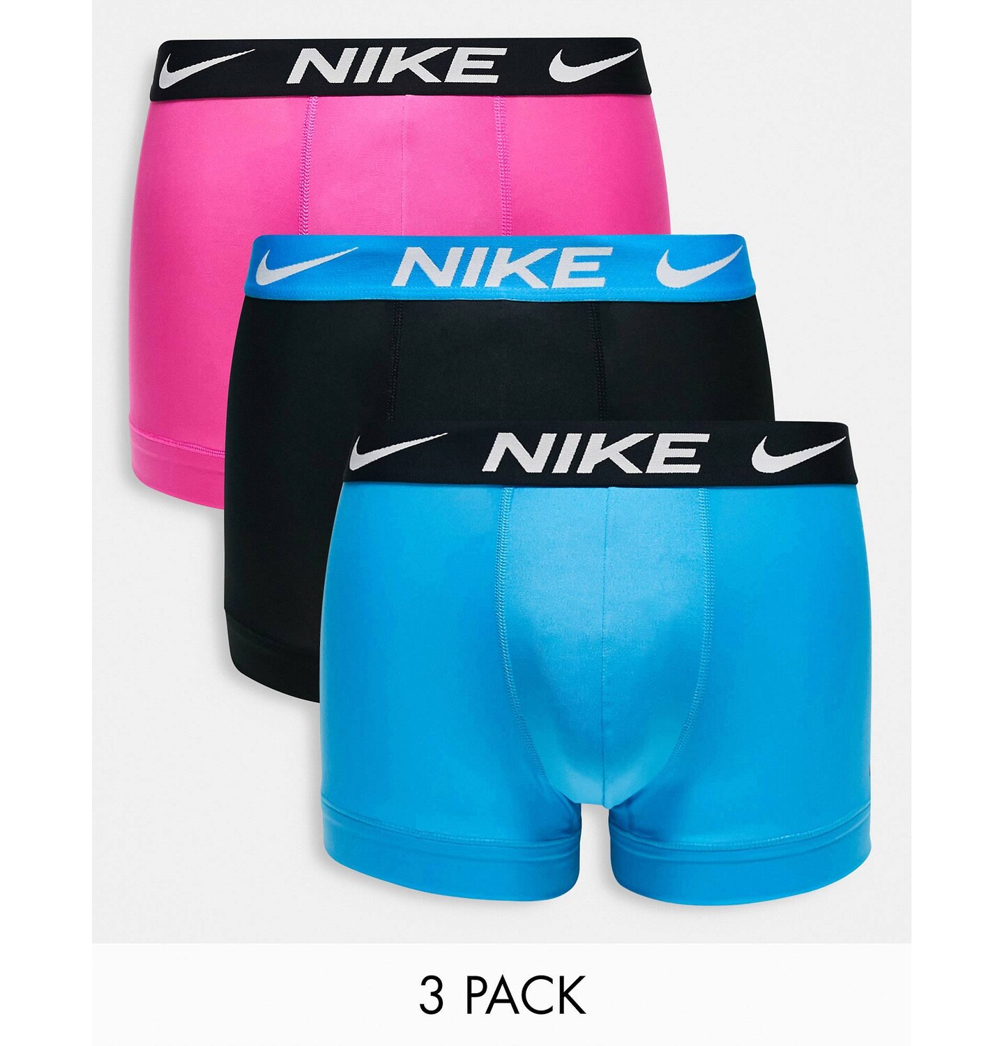

Разноцветные шорты из микрофибры Nike 3 Pack Dri-Fit