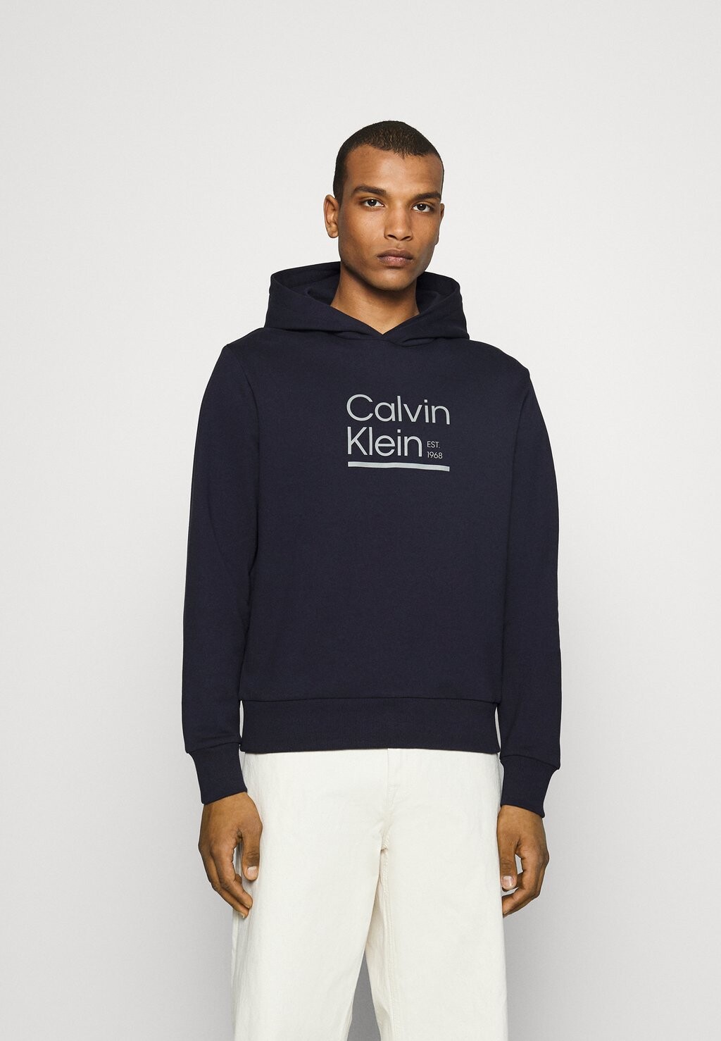 

Толстовка Calvin Klein Logo Hoodie, ночное небо, Черный