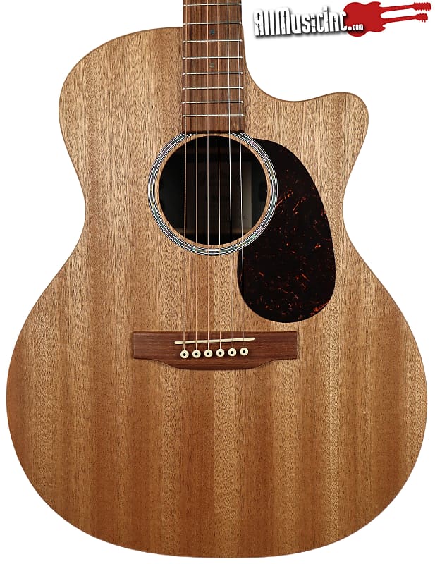 Акустическая гитара Martin GPC GPCX2E Satin Natural Ziricote Cutaway Acoustic Electric Guitar w/Gig Bag цена и фото