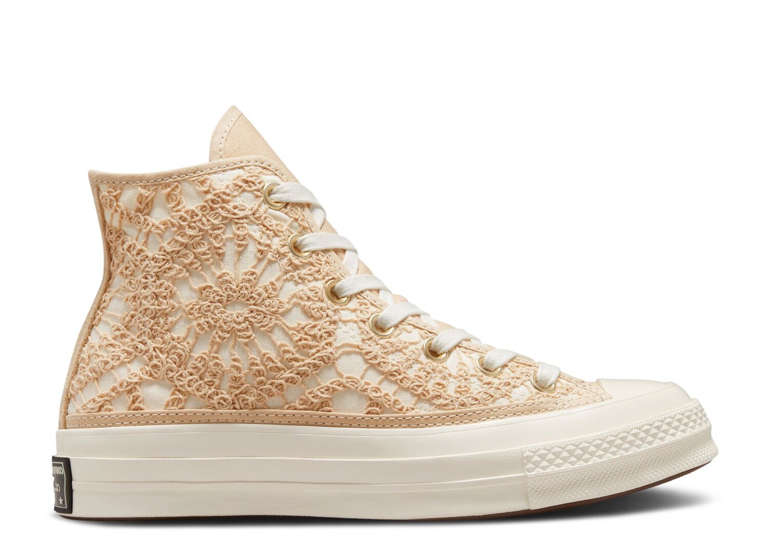 цена Кроссовки Converse Chuck 70 High 'Daisy Cord', кремовый