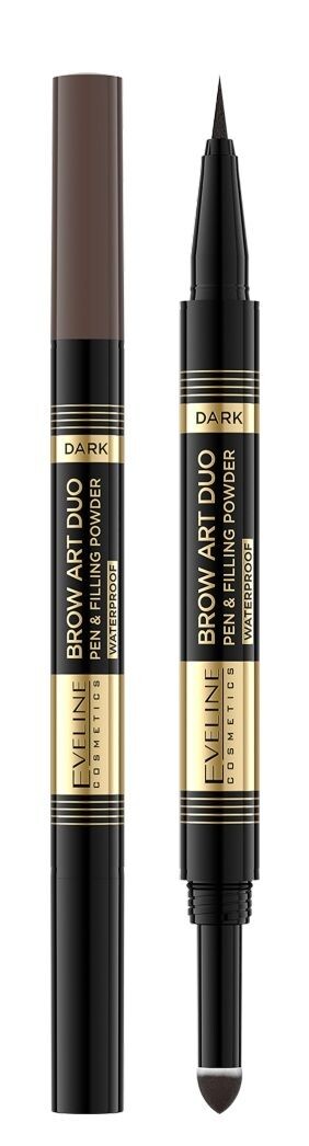 

Eveline Brow Art Duoручка для бровей, Dark