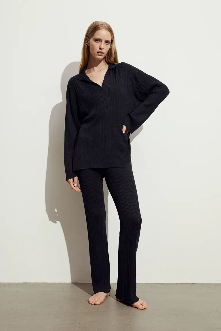

Блузка из смесовой вискозы H&M, серый
