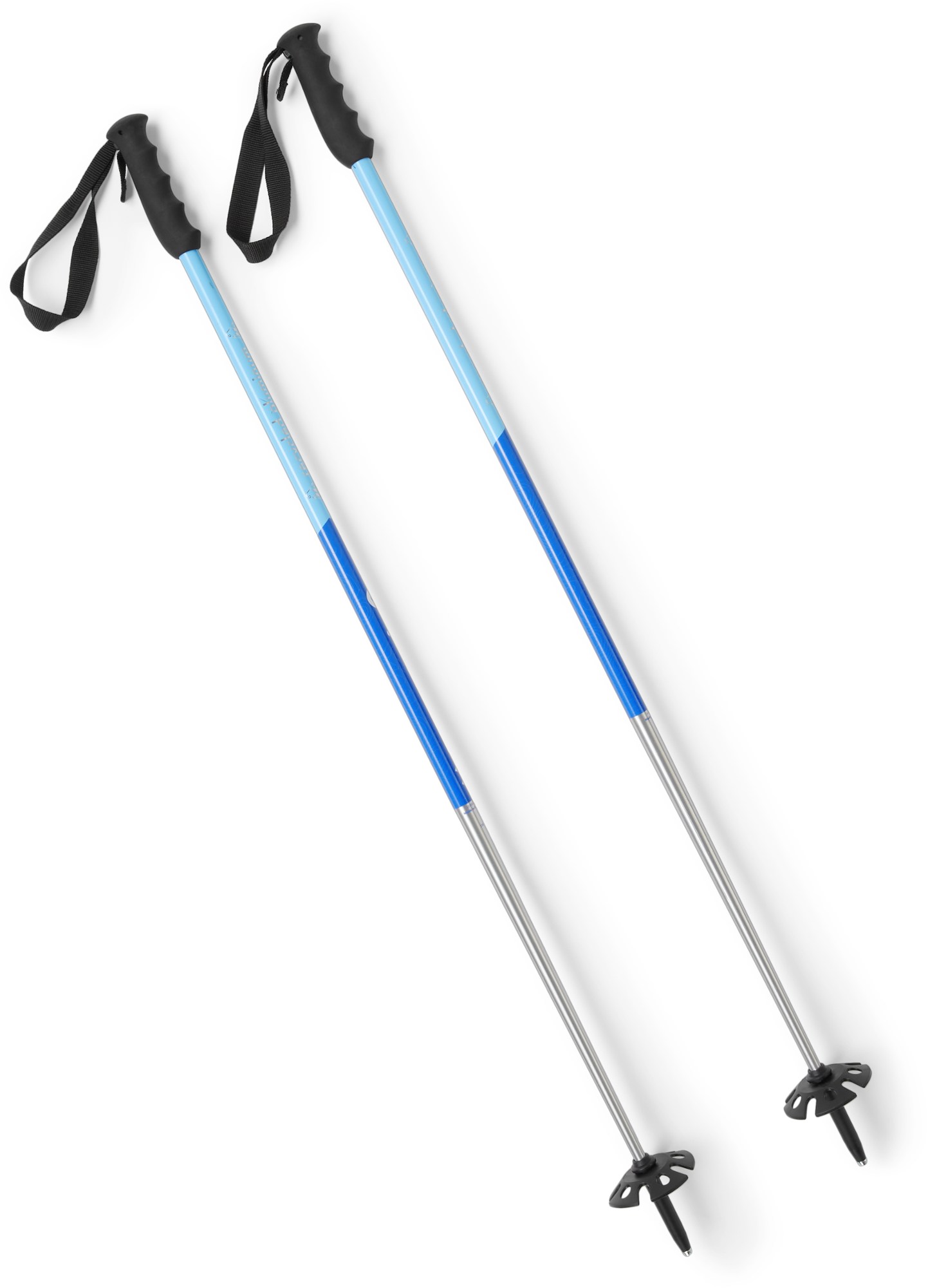 Лыжные палки RE.7+ mountainFLOW eco-wax, синий цена и фото