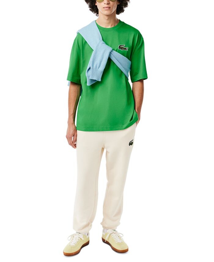 

Мужская футболка с нашивкой-логотипом Lacoste, зеленый