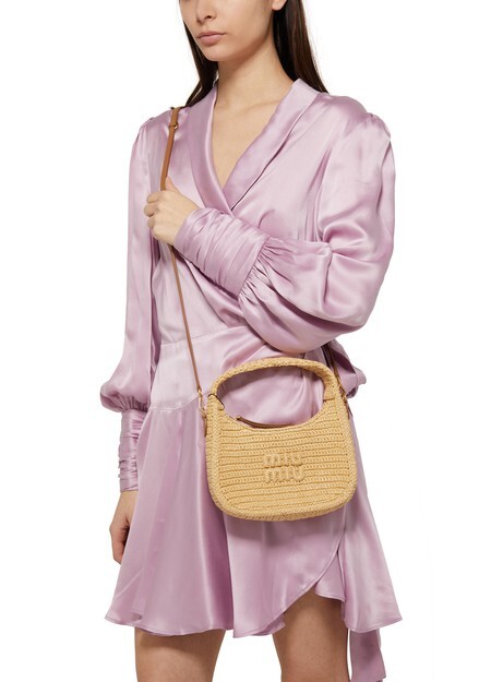 

Сумка Miu Wander из рафии Miu Miu