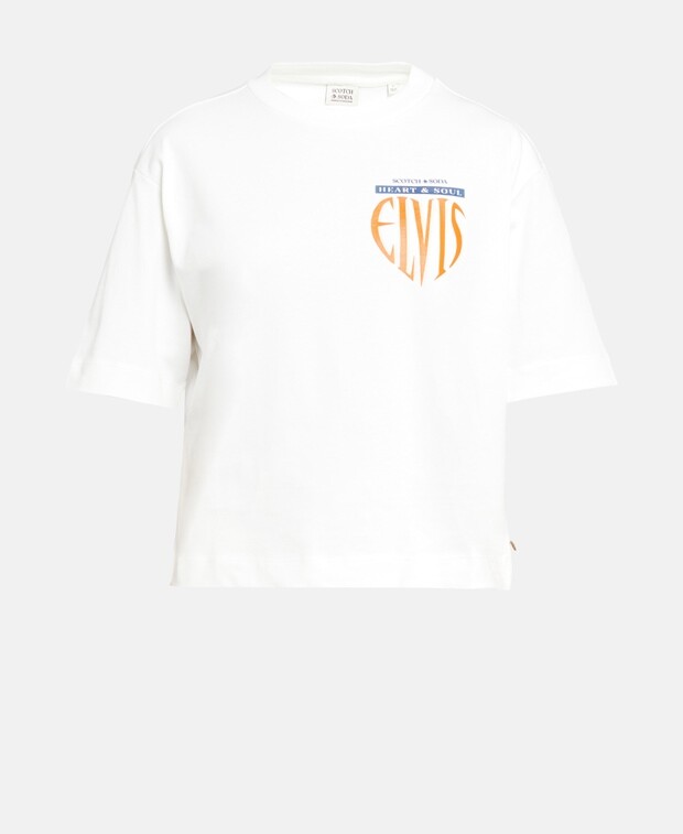 

Органик футболка Scotch & Soda, белый