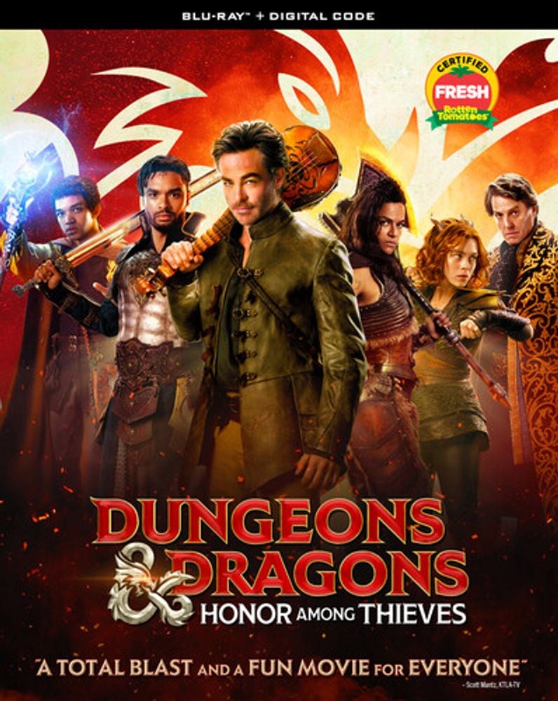 

Диск Blu-ray Dungeons & Dragons: Honor Among Thieves