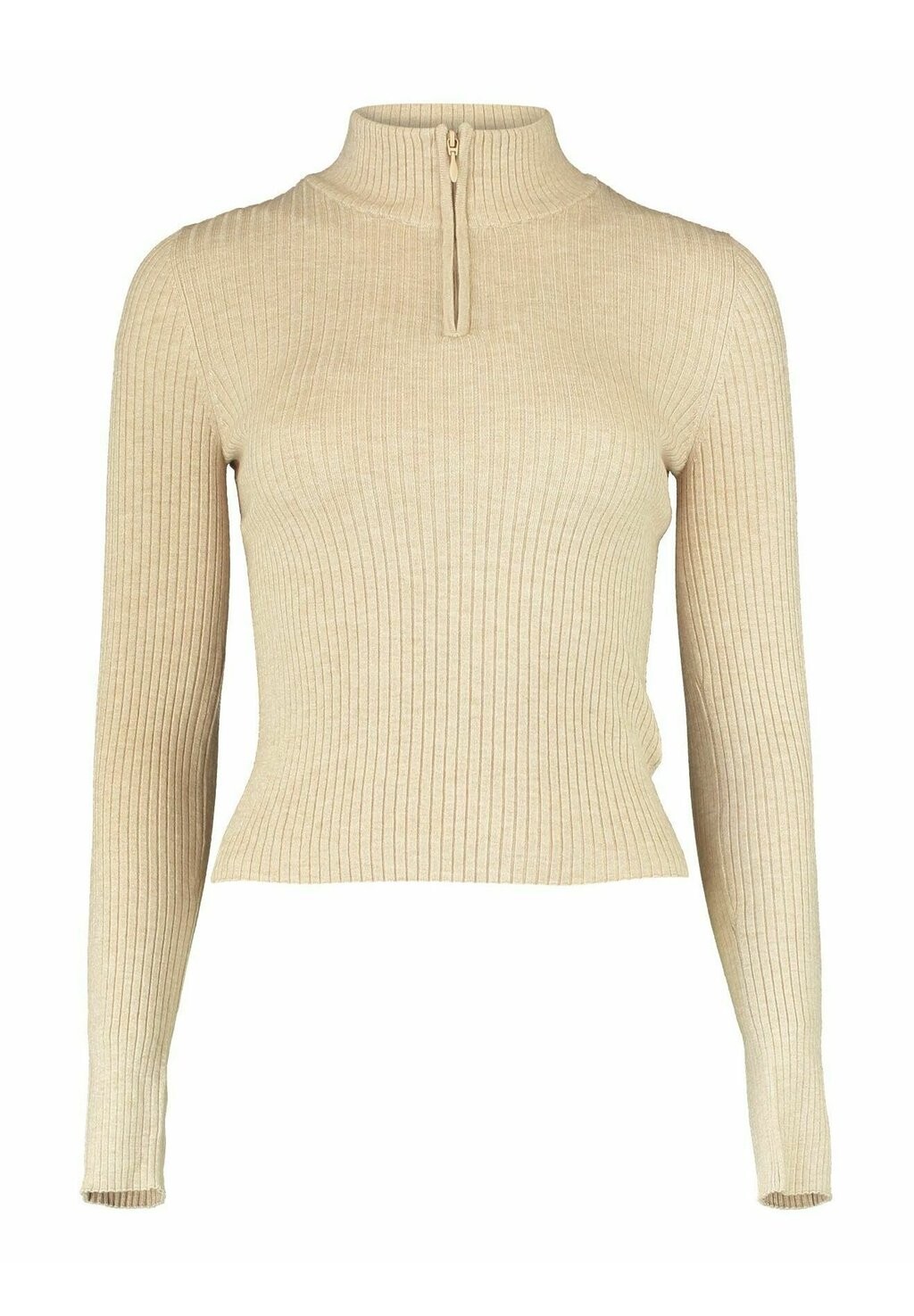 

Свитер вязаный STEHKRAGEN LANGARM FLORA Hailys, цвет beige
