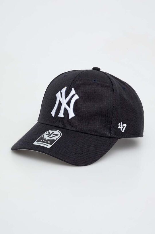 

Хлопковая бейсболка MLB New York Yankees 47brand, темно-синий