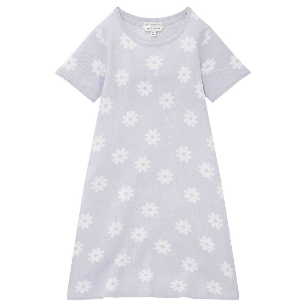 

Платье Tom Tailor Flower Jacquard, фиолетовый