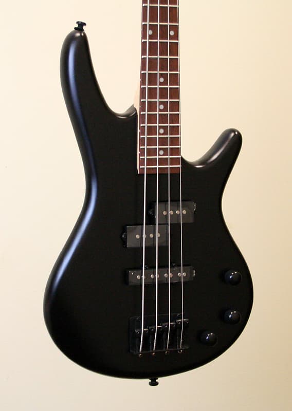 Басс гитара Ibanez miKro Short Scale Electric Bass Guitar Black цена и фото