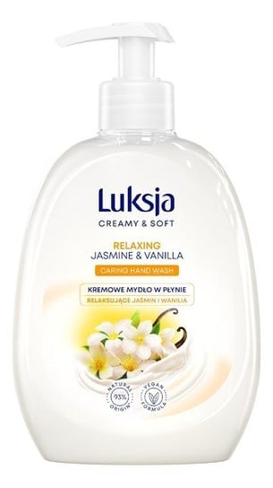 

Расслабляющее сливочное жидкое мыло Жасмин и ваниль, 500 мл Luksja, Creamy & Soft