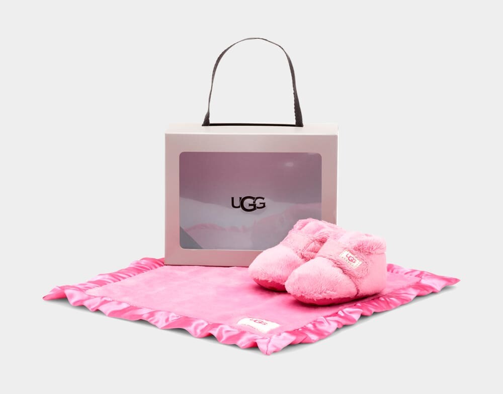 

Ботинки Bixbee Bootie And Lovey Blanket UGG, розовый