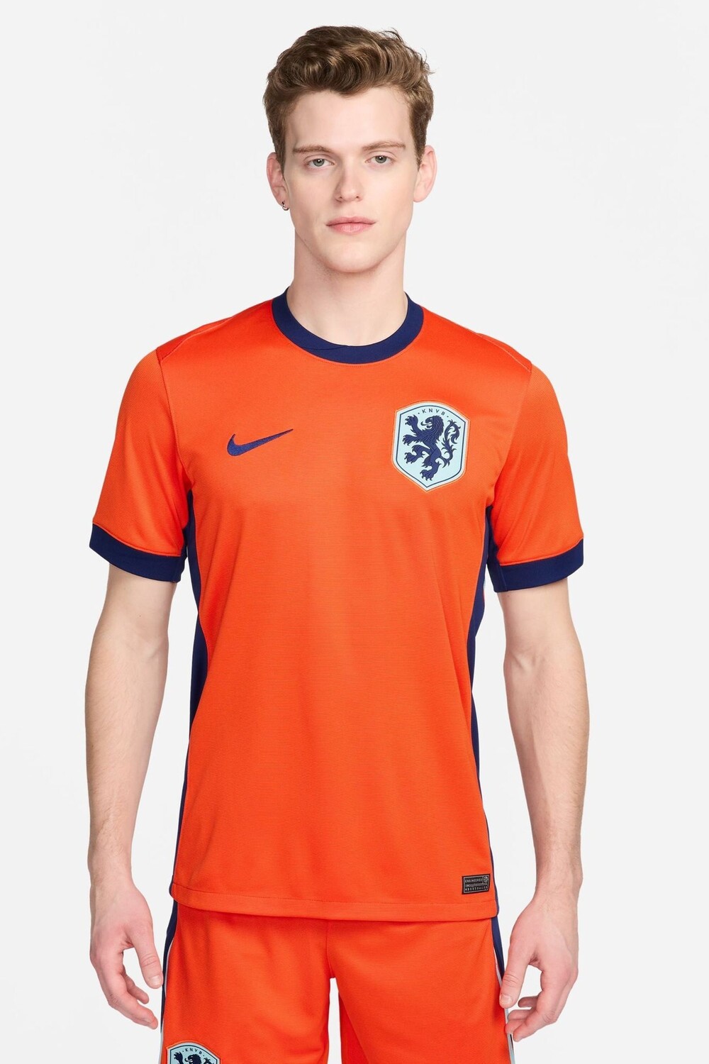 

Домашняя футбольная футболка Dri Fit Нидерланды Stadium Nike, оранжевый