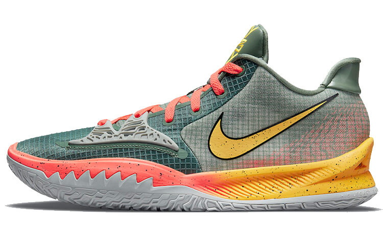 

Nike Kyrie Low 4 Sunrise Серый/Розовый/Желтый