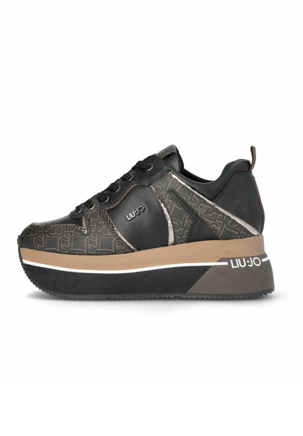 

Кроссовки LIU JO SUPER PLATFORM MONOGRAM, коричневый