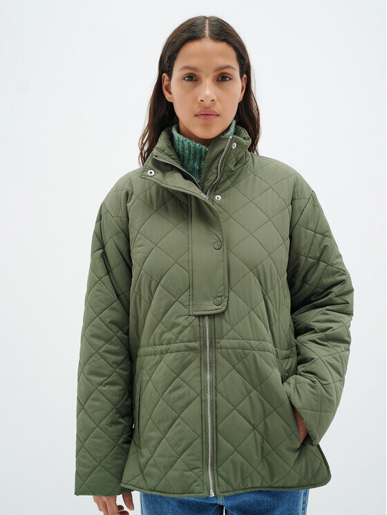 

Зимняя куртка классического кроя Inwear, зеленый