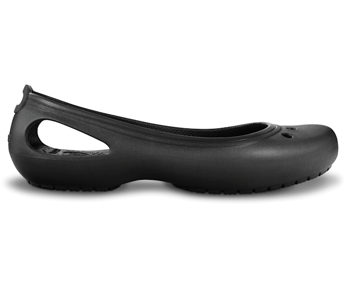 Балетки Kadee Flat Crocs женские, цвет Black / Black