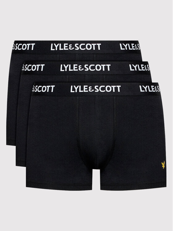 

Комплект из 3 боксеров Lyle & Scott, черный